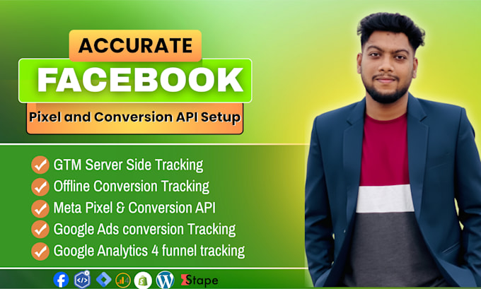 setup facebook conversion API and pixel via google tag manager