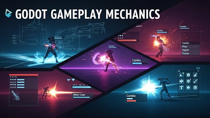 develop amazing mechanics for your game project in godot