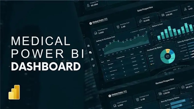 do medical, healthcare data analyst, data visualization, power bi dashboard
