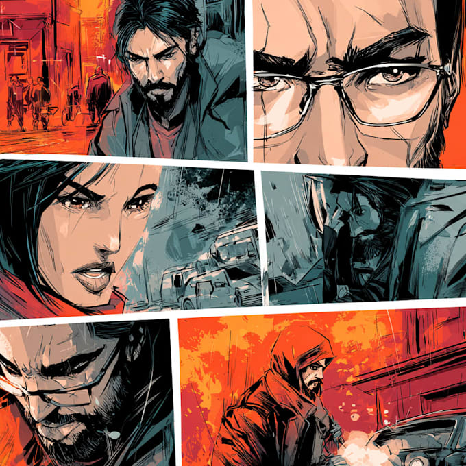 comic book artist graphic novel illustration comic