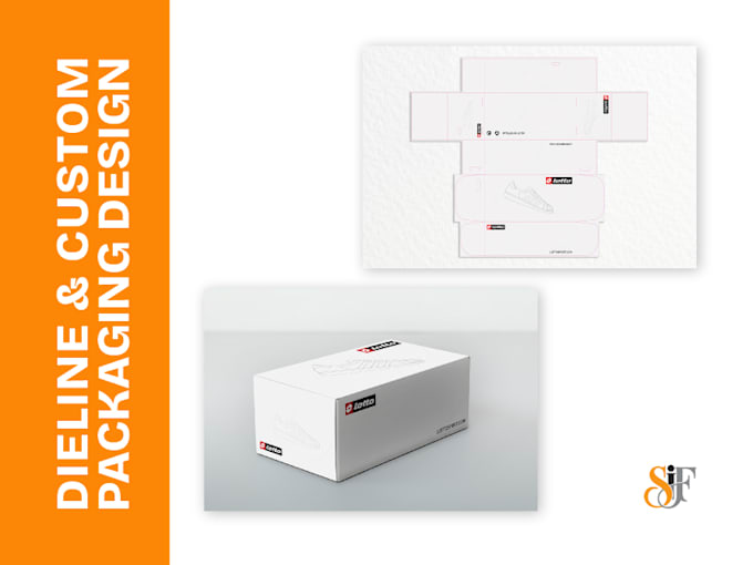 create professional packaging dieline and custom box design