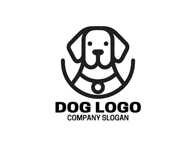 design simple line art logo vector for your brand