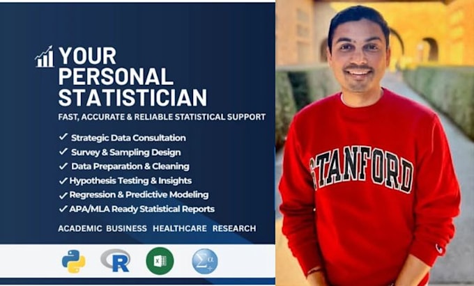 be your personal statistician and data analyst