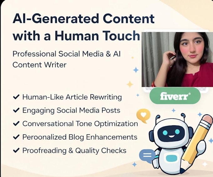 rewrite ai content to human and natural