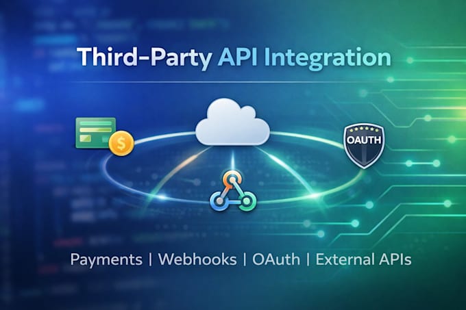 integrate any third party API into your backend system