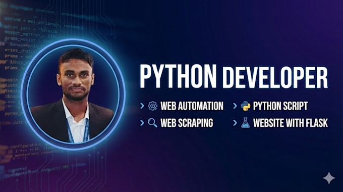 develop custom python scripts , bots and automation