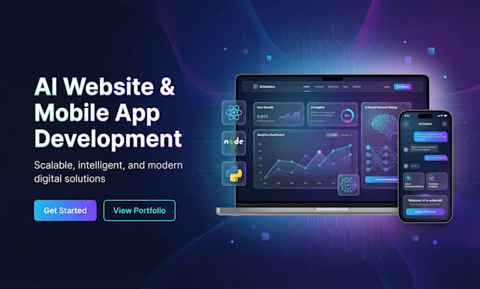 Build ai powered website, chatbot, ai agent, web app development by ...
