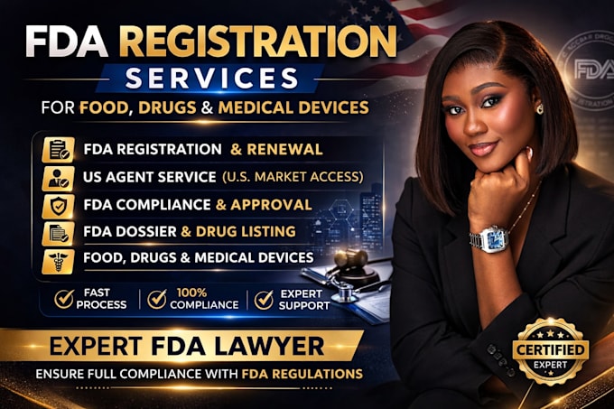 fda registration, label compliance review, , fda product listing