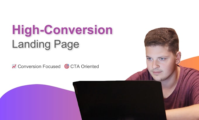 build a conversion focused landing page with clean HTML CSS