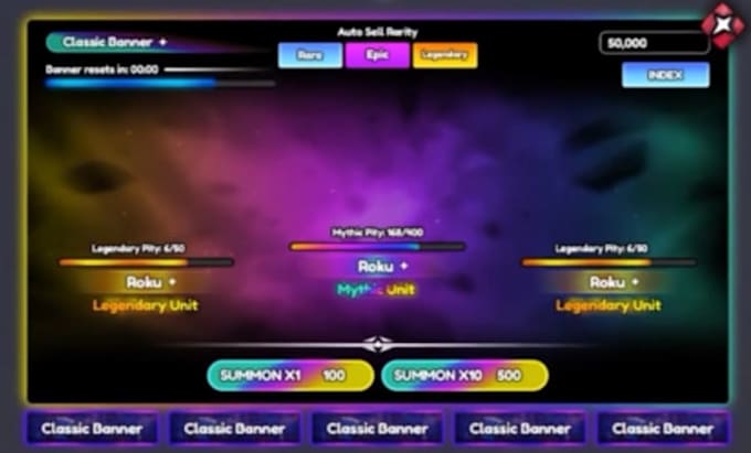 Design ui ux designer roblox ui ux animation and roblox script ...