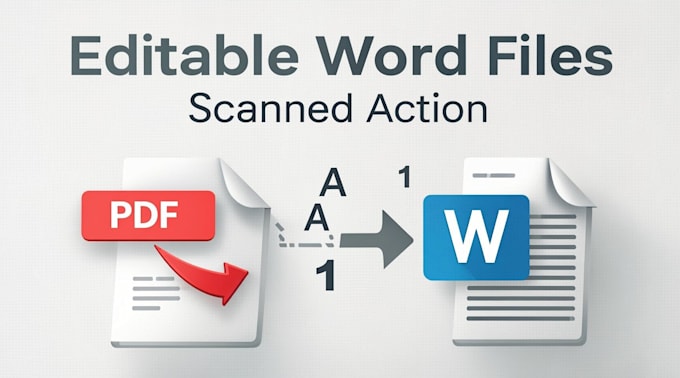 transform PDF documents into editable word files