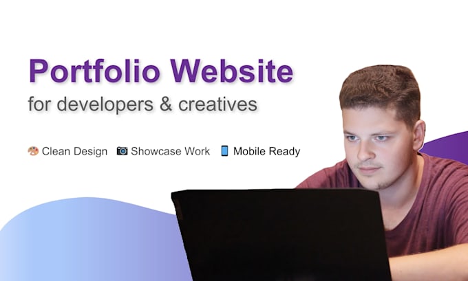 build a personal portfolio website for developers  and creatives