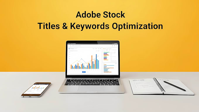 write SEO optimized adobe stock titles and keywords using ai