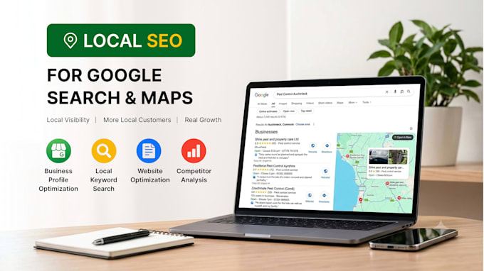 be your local SEO expert for google maps rankings