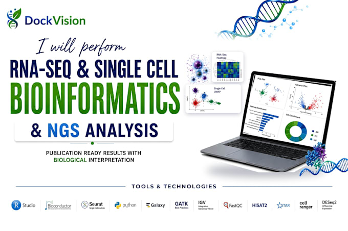 perform rna seq , scrna seq, and ngs data analysis