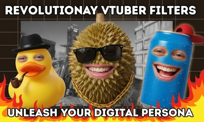 do 3d ar vtuber filter, face tracking for snap camera and lens studio streaming