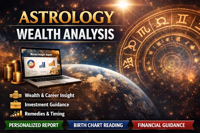 analyze money and wealth analysis using astrology