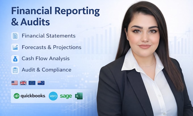 do financial reporting, income statements, audits,  cashflow