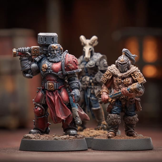 paint your warhammer 40k, sigmar and dnd miniatures
