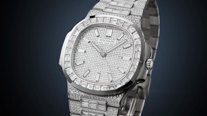 do realistic 3d watch animation and product rendering, 3d watch rendering