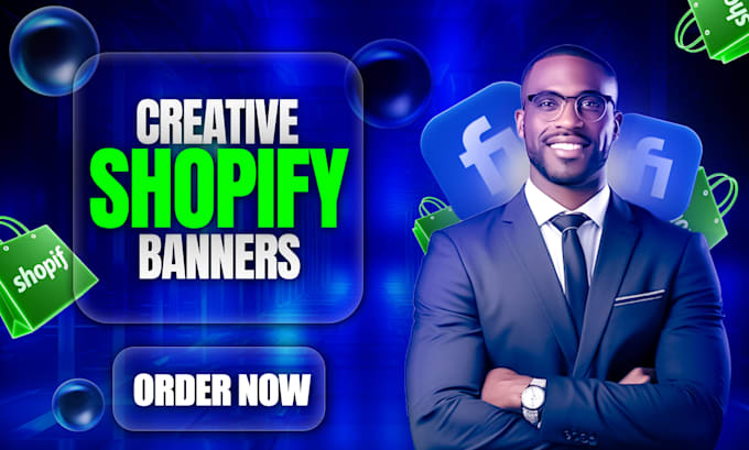 design premium tech and gadgets shopify store banners