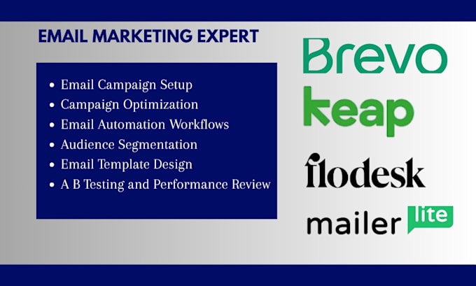 keap, brevo, flodesk, mailerlite email marketing