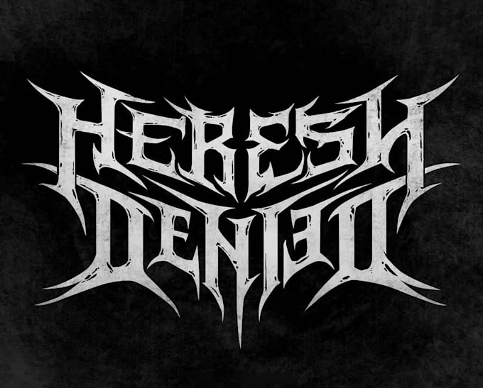 create a unique extreme metal logo