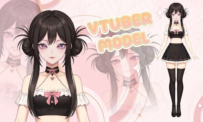 professionally design and rig a live2d vtuber model for vtube studio