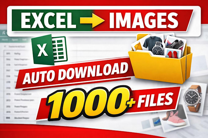 bulk download product images from excel urls with mapping