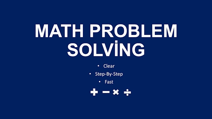 explain math problems step by step for better understanding