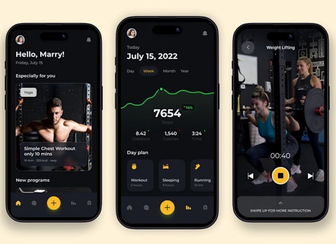 develop ai powered fitness app and personalized workout app