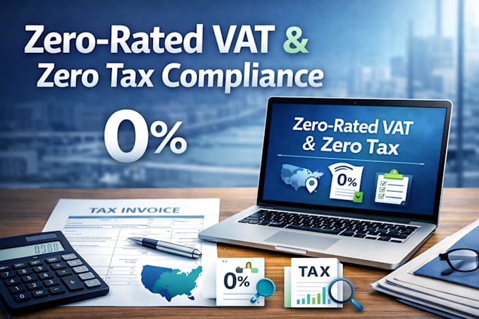provide zero rated vat support and zero tax compliance services