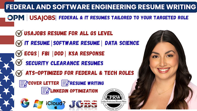 Usajobs federal resume, ats federal cv, veteran resume and cover letter ...
