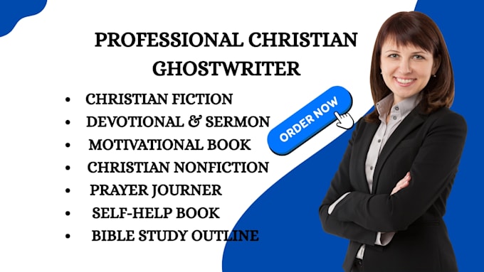 write your christian book or ebook