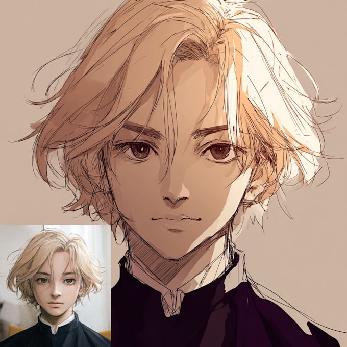draw anime or manga character design