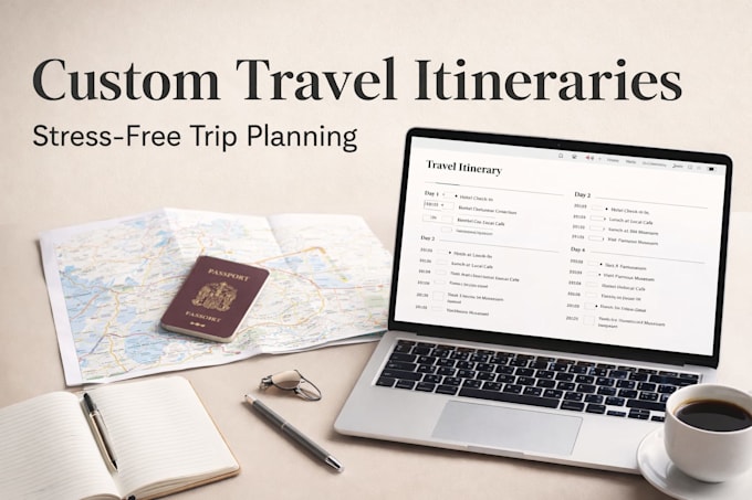 create a custom travel itinerary for your trip