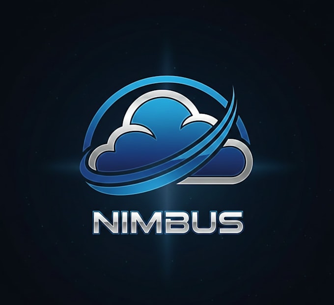 design a clean and modern nimbus logo for your brand