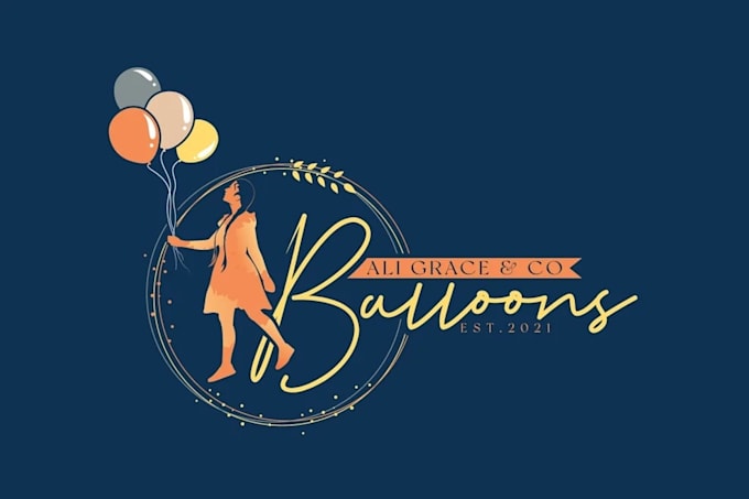 create attractive and imagination balloon logo design