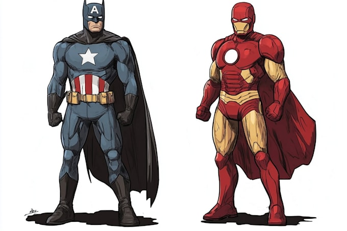 write a superhero comic book