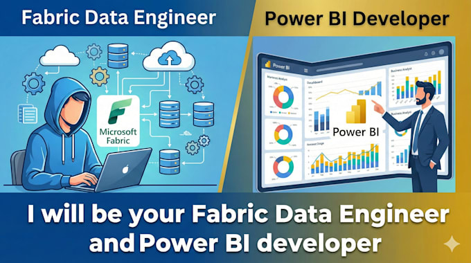 be your fabric data engineer and power bi developer
