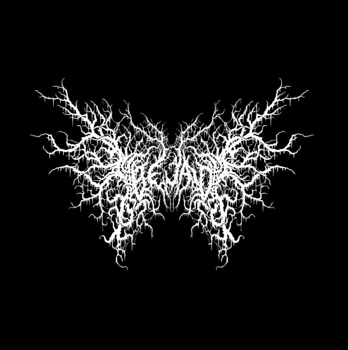design a slamming brutal death metal logo