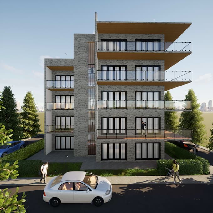 model and render interior on sketchup and archicad