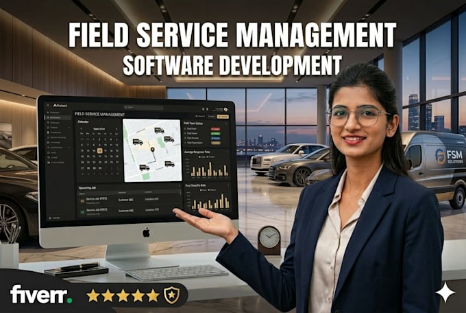 build a field service management software development
