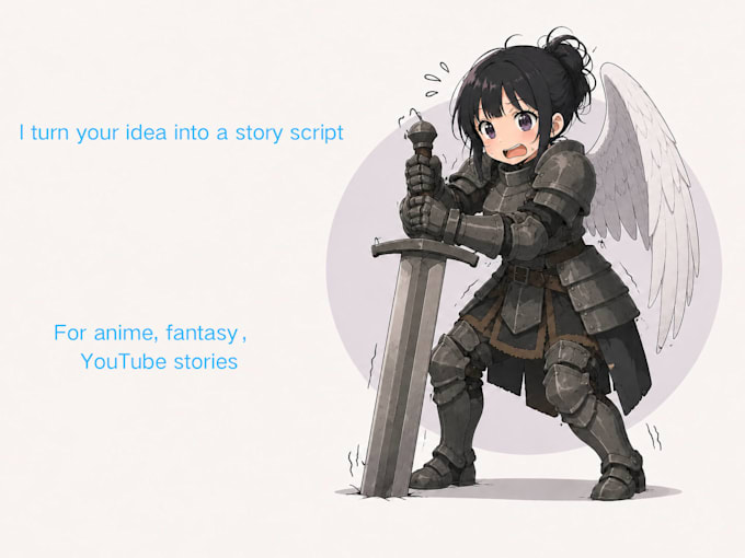 write an engaging script for your anime