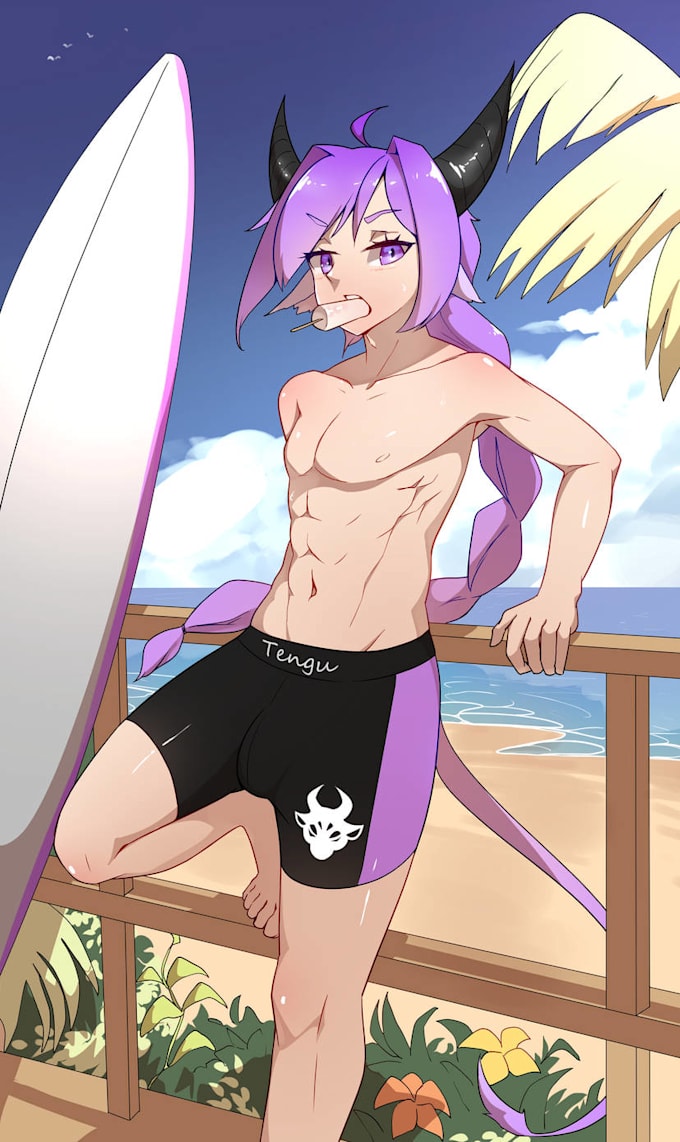 draw nsfw character illustrations