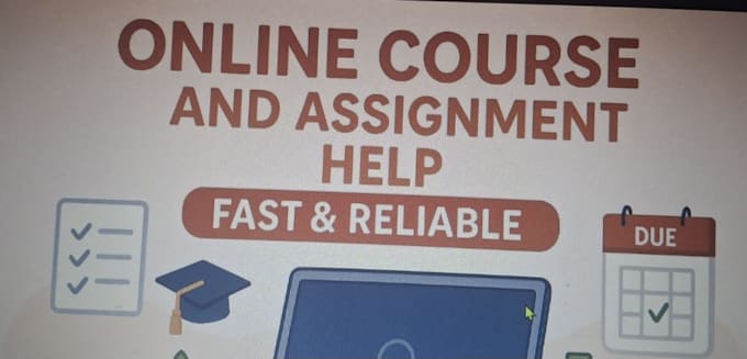 help complete online  course  within shortest time