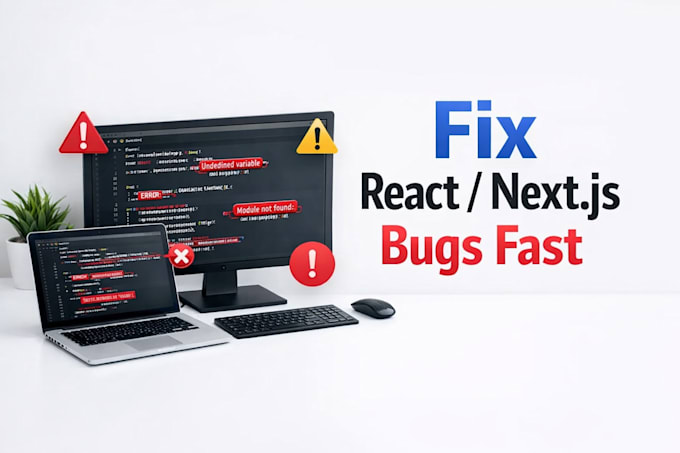 fix bugs in your react or nextjs application