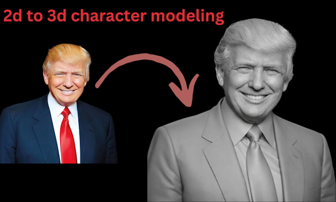 2d to 3d character modeling