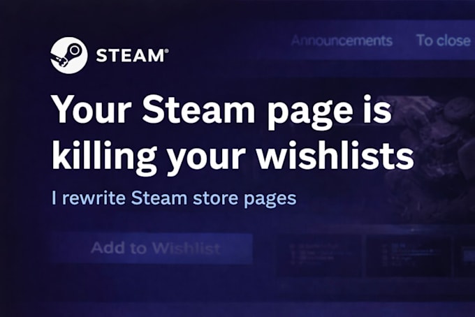 rewrite your steam store page to increase wishlists