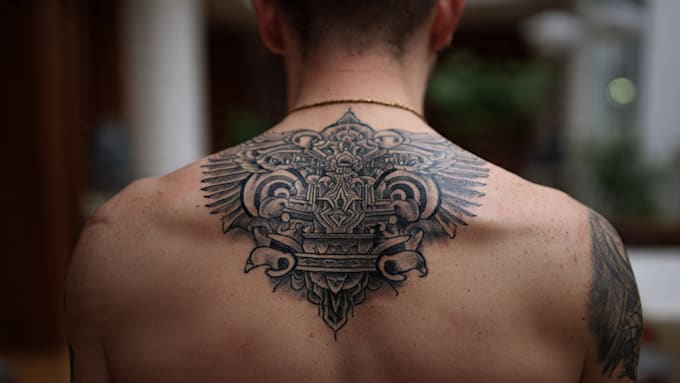 create old school or traditional tattoo design